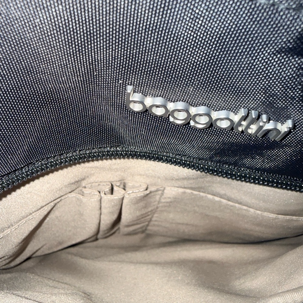 Baggallini Big Zipper Bag Black EUC - Picture 7 of 8